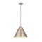 Z-Lite Eaton 1 Light Pendant, Brushed Nickel 6011P18-BN - alternate 1